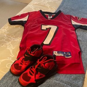 Little boys Reebok NFL jersey.